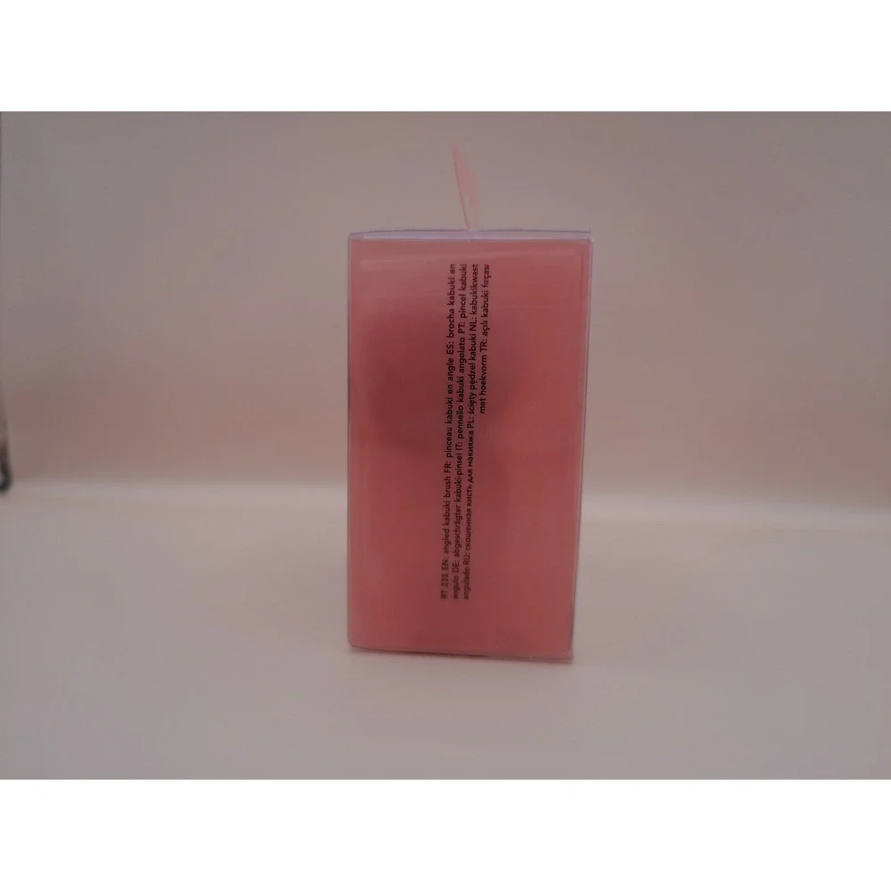 Real Techniques 235 Angled Kabuki Face & Body Blender Brush Pink NIB